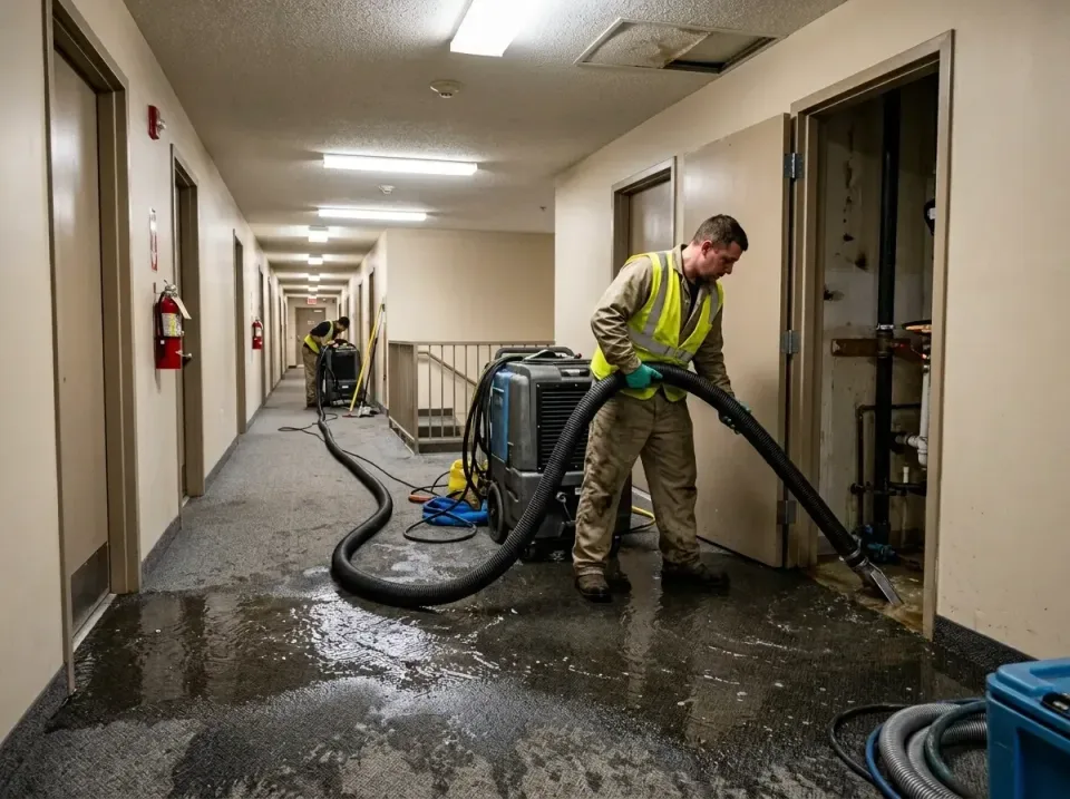 multi-unit-apartment-hallway-f-005 — frequently asked questions, Emergency Burst Pipe Water Extraction & Removal in Dunellen…
